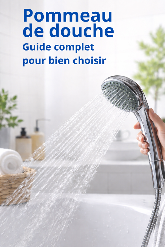 Pommeau de douche : guide complet pour bien choisir et économiser l’eau