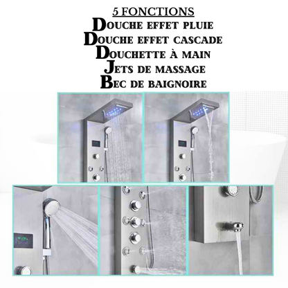 colonne douche 5 fonctions