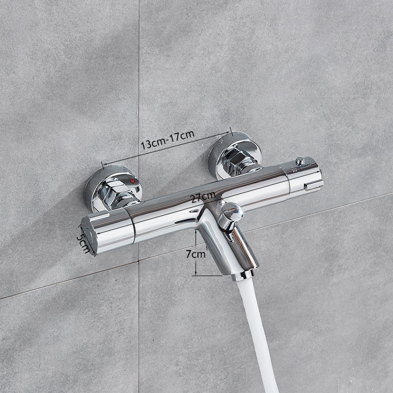 grandeur mitigeur douche salle bain laiton chrome