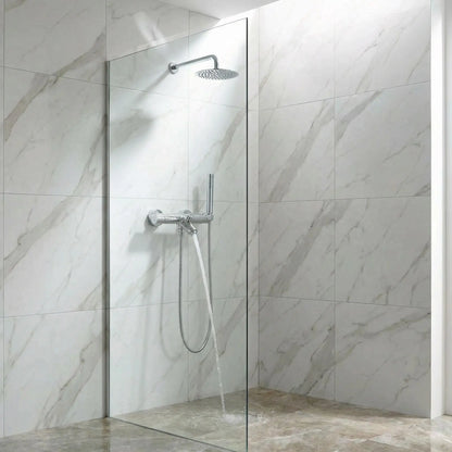 mitigeur douche douchette thermostatique salle bain laiton chrome