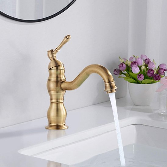 mitigeur lavabo or