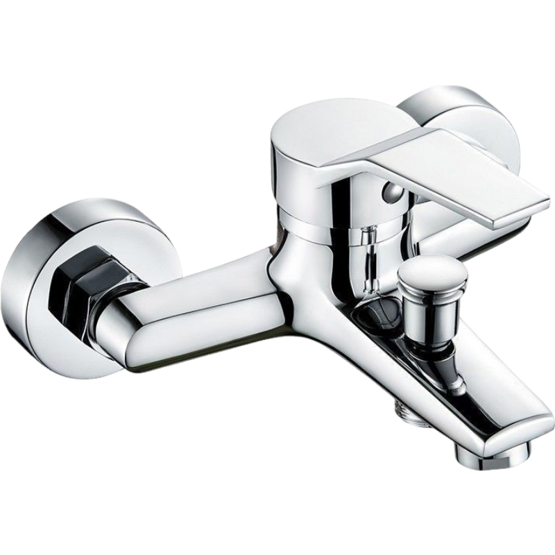 robinet baignoire chrome