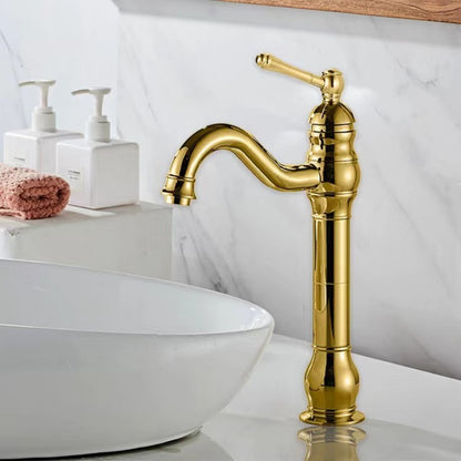robinet vasque or ancien style haut